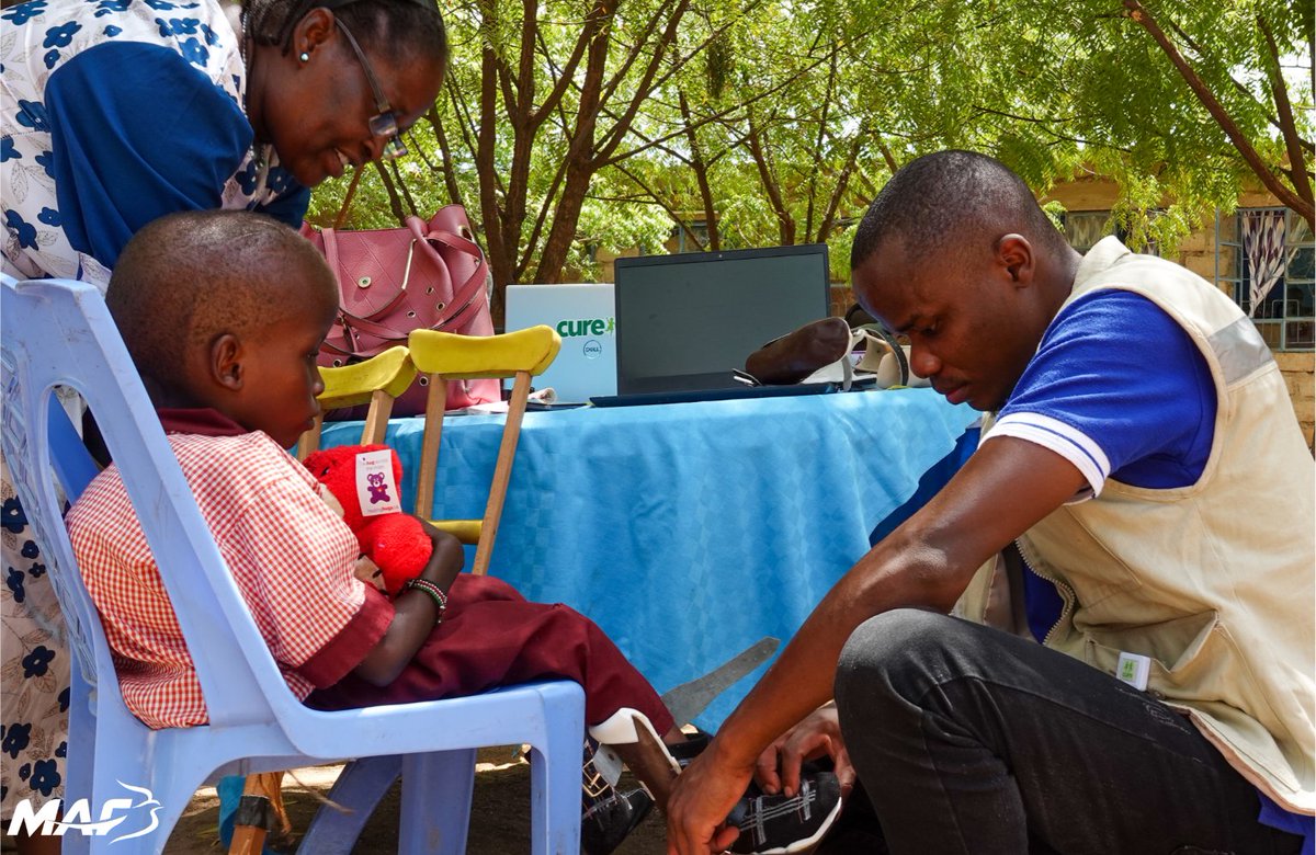 MafKenya's tweet photo. Today on #WorldClubfootDay, we're celebrating a partnership with @CURE_Kenya  transforming the lives of #children in #Kenya! https://t.co/aL3ldfGyTg