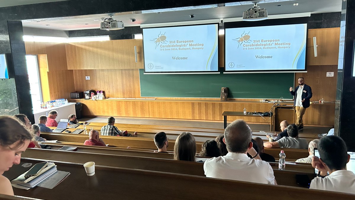 The Meeting is on! #carabids2024 #21stECM