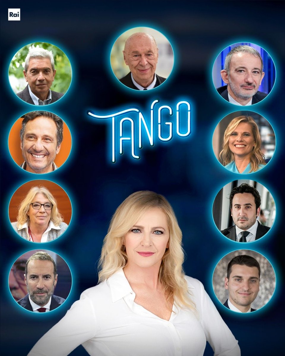 Rai2 (@raidue) on Twitter photo Ecco con chi ballerà il #Tango <a href="/luisellacost/">luisella costamagna</a> questa sera a mezzanotte circa su #Rai2 e #RaiPlay:
<a href="/paolomieli/">paolo mieli</a>, <a href="/a_padellaro/">Antonio Padellaro</a>, <a href="/PSenaldi/">Pietro Senaldi</a>, <a href="/mariotozzi8/">mario tozzi</a>, Laura Freddi, <a href="/RedavidF/">Francesca Re David</a>, <a href="/NataleGiunta/">Chef Natale Giunta</a>, <a href="/lucasommi72/">Luca Sommi</a>, <a href="/giubileif/">Francesco Giubilei</a>
E i tangueri Barbara Alberti, <a href="/saverioraimondo/">Saverio Raimondo</a> e Francesco Ecco con chi ballerà il #Tango <a href="/luisellacost/">luisella costamagna</a> questa sera a mezzanotte circa su #Rai2 e #RaiPlay:
<a href="/paolomieli/">paolo mieli</a>, <a href="/a_padellaro/">Antonio Padellaro</a>, <a href="/PSenaldi/">Pietro Senaldi</a>, <a href="/mariotozzi8/">mario tozzi</a>, Laura Freddi, <a href="/RedavidF/">Francesca Re David</a>, <a href="/NataleGiunta/">Chef Natale Giunta</a>, <a href="/lucasommi72/">Luca Sommi</a>, <a href="/giubileif/">Francesco Giubilei</a>
E i tangueri Barbara Alberti, <a href="/saverioraimondo/">Saverio Raimondo</a> e Francesco