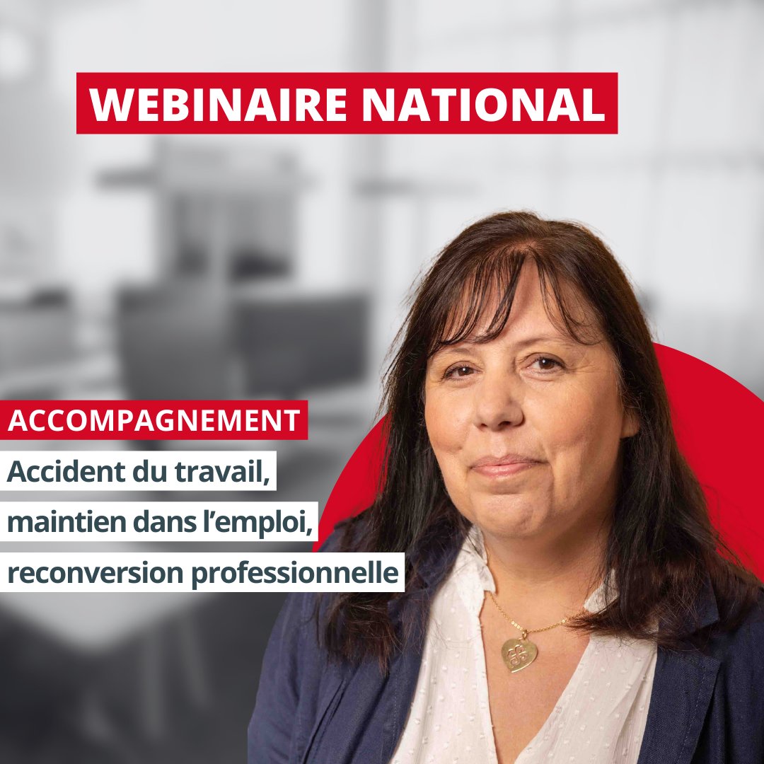 📆[AGENDA] Webinar Agences, mardi 11 juin de 14h à 15h. #AccidenDuTravail, maintien dans l’emploi, #ReconversionProfessionnelle de votre #intérimaire. Quel accompagnement est-il possible de mettre en place ? Inscription au #webinaire ici : vu.fr/riCFi