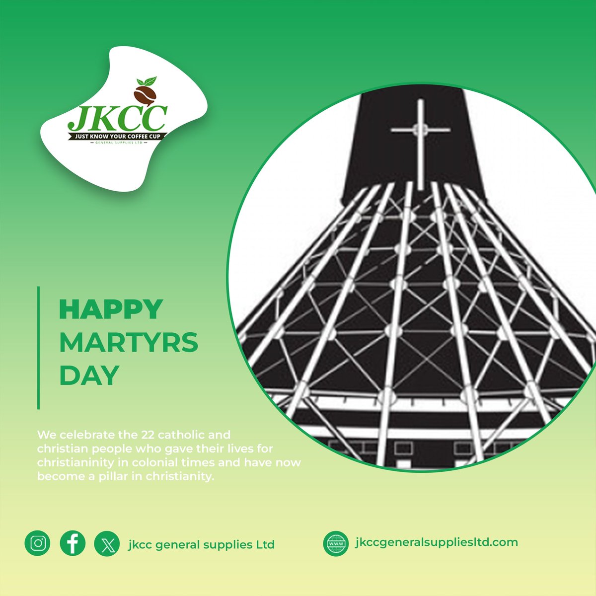 We celebrate the 22 Catholic and Christian people who gave their lives for Christianity in colonial times and have now become a pillar in Christianity. 
#martyrs #ugandamartyrsday #pilgrms #happyMartyrsday #christians