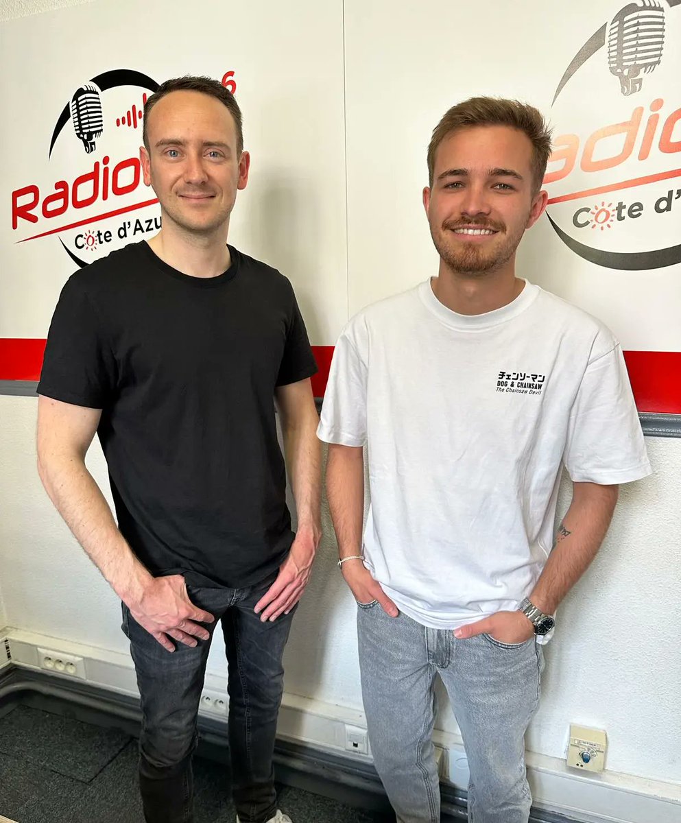 🎙️ #Lundi 3 #juin 🗓️ c'est reparti pour une nouvelle #semaine 🎒 💼 avec la team #RadioAS 📻🎵🗞️☀️♊🎁🎞️🔊💻📲

Dorian et Maxence 🎧 #CotedAzurFrance #AlpesMaritimes #Radio #RadioShow #LeCannet #Cannes #Mougins #Mandelieu #Grasse #Antibes #Nice06