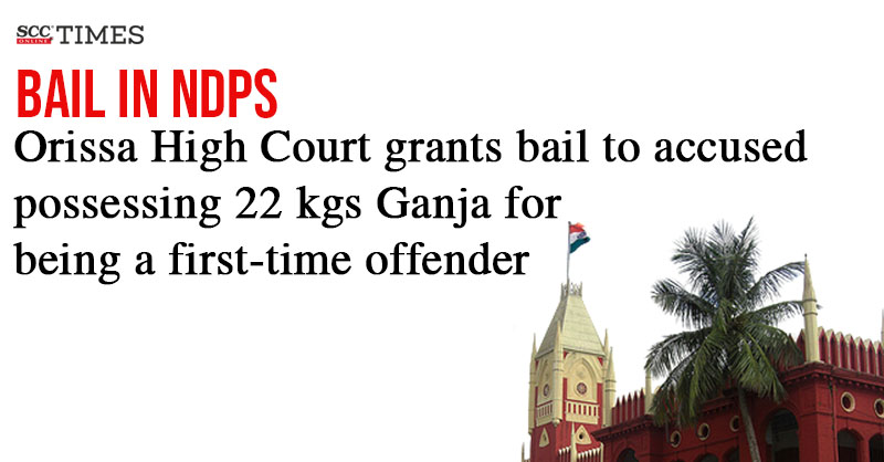 scconline_'s tweet photo. Bail in NDPS | Orissa High Court grants bail to accused possessing 22 kgs Ganja for being a first-time offender
#OrissaHC #bailapplicationunderSection439 #Bailtoaccusedcarrying #22kgsganja #firsttimeoffender #NDPSAct #Section20b #scconline #legalnews #legalknowledge #scctimes