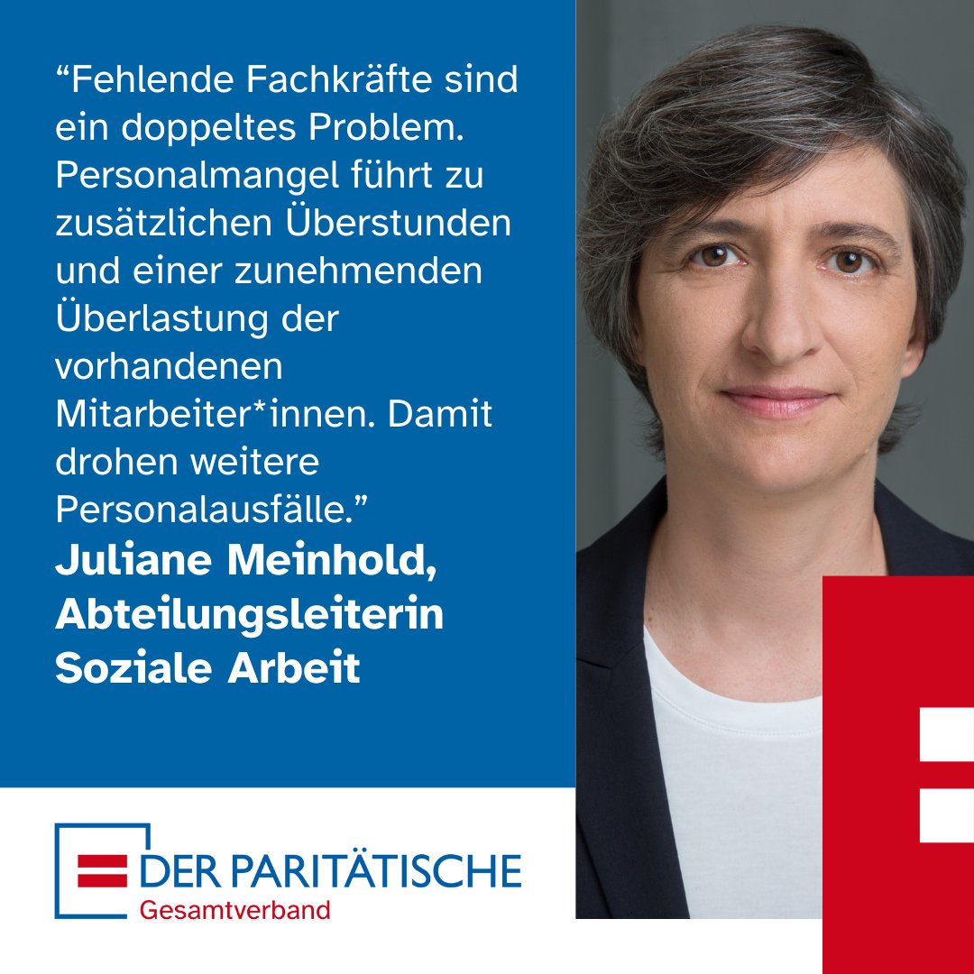 🚨Kitas: Alarmierender Personalmangel! Es braucht dringend Maßnahmen für mehr Erzieher*innen. Das ist ein Ergebnis unserer bundesweiten Umfrage in Kitas mit der <a href="/UniOsnabrueck/">Uni Osnabrück</a>. Besonders die Ausbildung muss attraktiver werden.
Zum neuen Kita-Bericht:
👉 der-paritaetische.de/alle-meldungen…