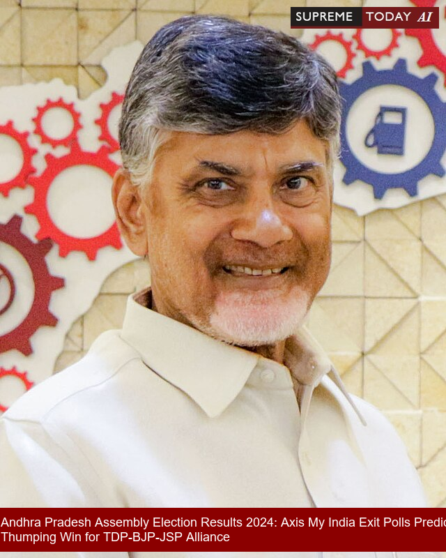 SupremeTodayAI's tweet image. Andhra Pradesh Assembly Election Results 2024: Axis My India Exit Polls Predict Thumping Win for TDP-BJP-JSP Alliance

supremetoday.ai/doc/news/20240…

#APElectionResults2024 #TDPWin #LegalAnalysis