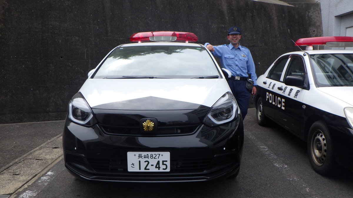 壱岐警察署 初山駐在所に新しいパトカーがやってきました☆ 新旧