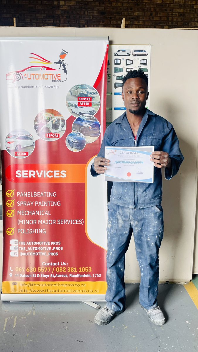 automotive_pros's tweet photo. Congratulations to our employee of the month https://t.co/wS24RdU9k1