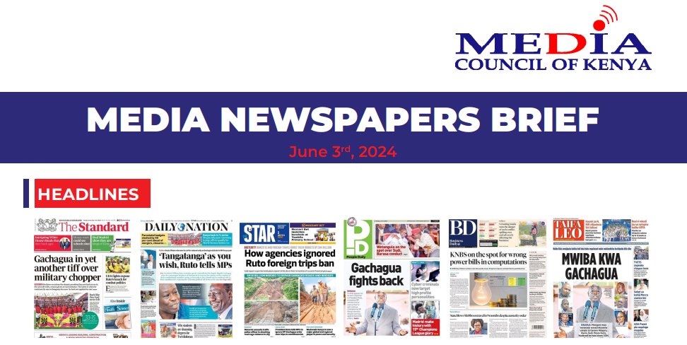 Headlines: Alleged Deputy President <a href="/rigathi/">Rigathi Gachagua</a>'s political woes set the agenda in today’s dailies. <a href="/TheStarKenya/">TheStarKenya</a> revealed how some State agencies defied President <a href="/WilliamsRuto/">William Samoei Ruto, PhD</a>'s directive on foreign trips and spent billions despite the push for austerity measures.

Read More