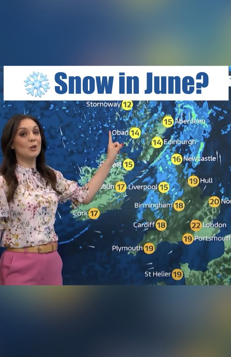 ❄️ #Snow in June? Where? How common is it? ⬇️ watch to find out instagram.com/reel/C7v70Nmo7…