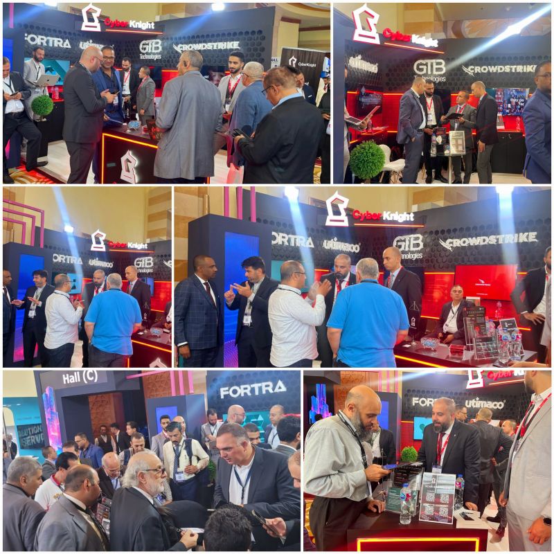 CyberKnightME's tweet photo. Happening Now: #CyberKnight is at #Caisec #Cairo 2024! Connect with our team of experts and experience our cutting-edge technologies in #ZeroTrustSecurity. Visit us at booth 13A to secure the future together! @CrowdStrike @Utimaco @fortraofficial @gtbtechnologies #Egypt https://t.co/bA3e4eGO0V