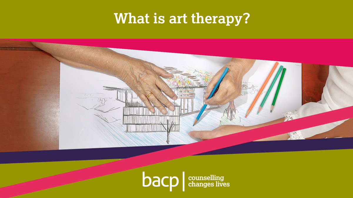 BACP's tweet photo. What is art therapy❓

Find out here 🔗 👉 https://t.co/ANoMudDzTE

#Counselling #Therapy #ExistentialTherapy #CounsellingChangesLives https://t.co/pfM669HlKB