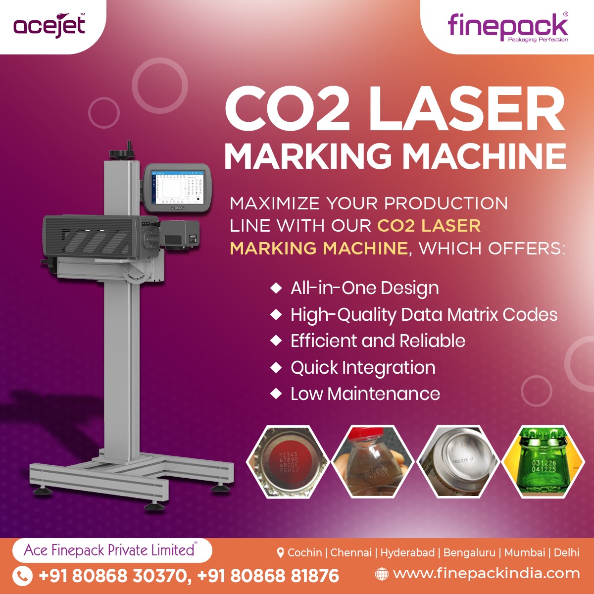 FinepackAce's tweet image. CO2 LASER MARKING MACHINE✨
High-Speed Laser Marking Scheme

#AceFinepack #LaserMarking #LaserMarkingMachine #HighSpeedMarking #Co2LaserMarking #Co2LaserMarkingMachine