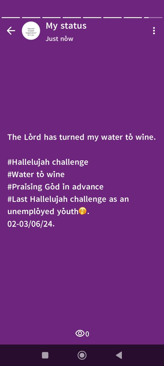 Peaceowora1's tweet photo. @TosinofJesus Posting this here because I know I'll come back to testify sooner than I expect. In this season My Lord is set to perfect all that concerns me and gives me worry. And just maybe he will ice my cake with a man😂.
#WaterToWine
#TimeOfRest
#HalleluyahChallenge
#NathanielBassey https://t.co/HqzZtFTp86