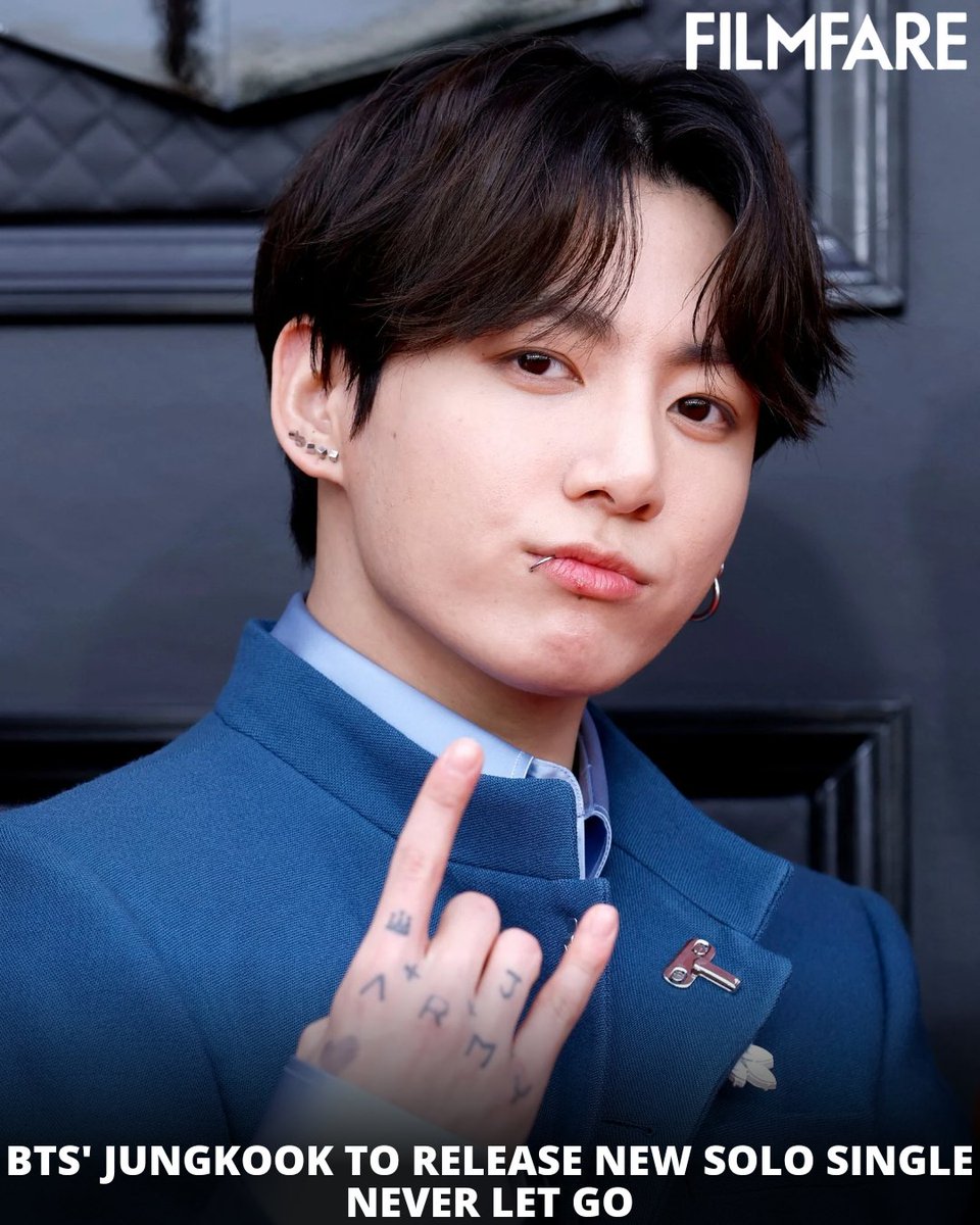 filmfare's tweet photo. #BTS' #Jungkook is all set to release a new solo single titled #NeverLetGo.🎶💜

The track will release on June 7.

#News https://t.co/i9dNLas6Rh