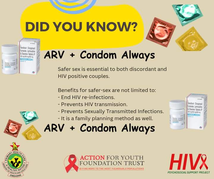 ActionForYouth2's tweet photo. #factmonday Safer Sex is very crucial even if you are both HIV Positive. It reduces the risk of HIV re-infections, Sexually Transmitted Infections and also a Family Planning method that control unintended or unplanned pregnancies.
@ZNFPCOfficial @naczim https://t.co/ghLOlOGzlL