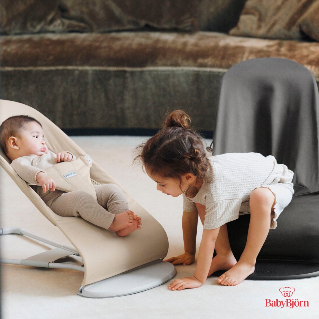 Le transat Balance Soft de BabyBjörn a un nouveau design fabriqué à partir de trois matériaux : un Jersey super doux et velouté, et le fameux Mesh aéré et doux

Tous deux alliés à un tissu tissé durable au fini lustré ! 

#Babybjorn #transat #nouveautés