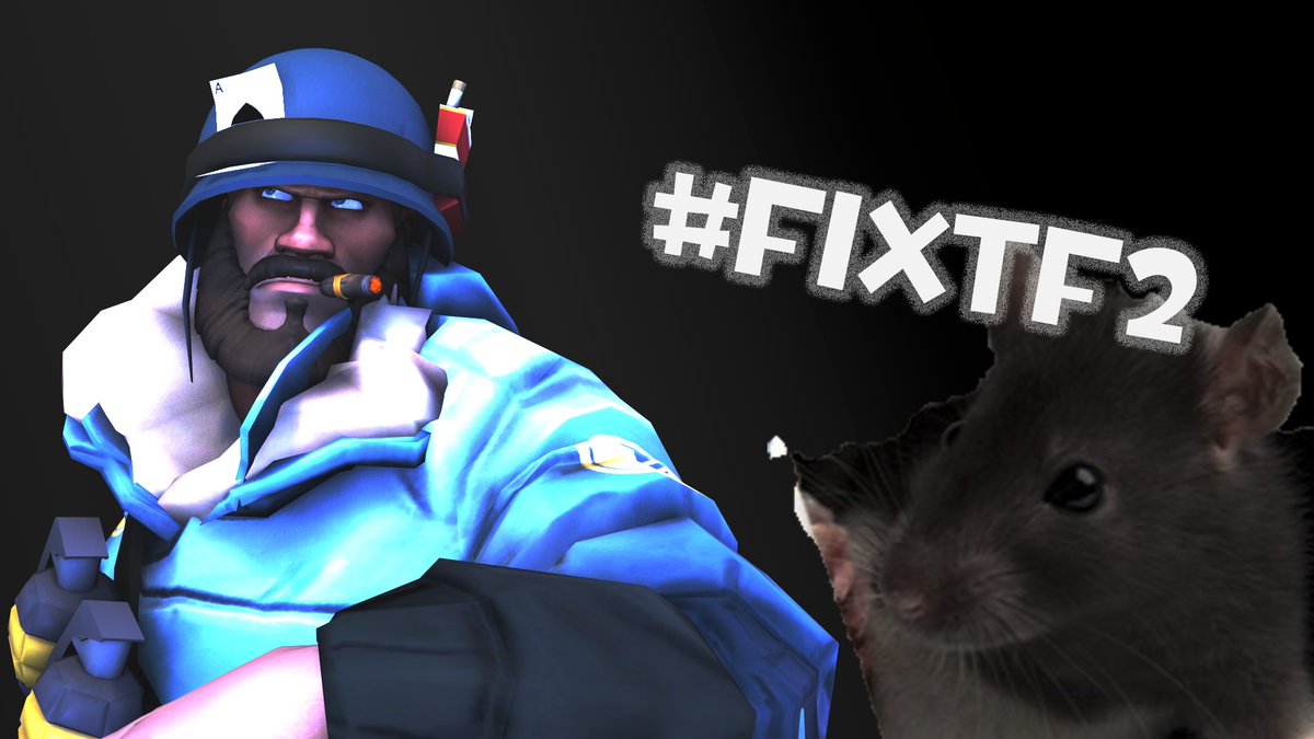 RocketMannFran's tweet photo. Today's the day! It's time us content creators try one last move to do what's right and save our game! We shall stand by and do what we can! Wake up Valve, your move that you should've made years ago! 

#FixTF2 #SaveTF2 https://t.co/iCoiKLy3Eq