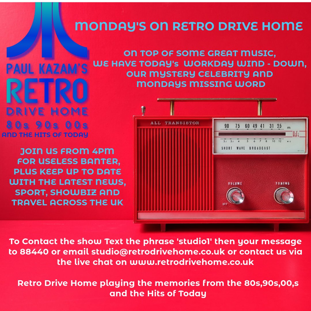 Paul Kazam's Retro Drive Home tweet media