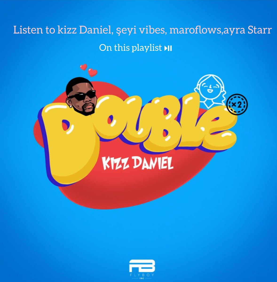 Maroflows1's tweet photo. Kizz Daniel DOUBLE (new music out now 🔥 Stream on this playlist link below 👇 🔥
https://t.co/A0CHs5IJSD
.
#maroflows #kizzdaniel #double #afrobeats #bigflows https://t.co/56LLiw9TXs