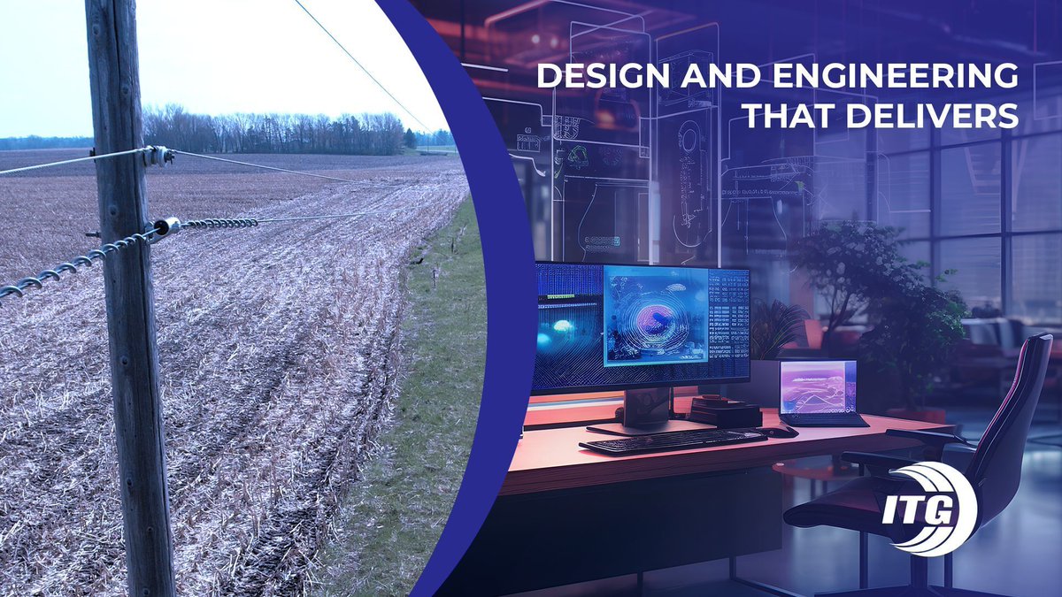 itgcomm's tweet image. At ITG Communications, we're not just laying cables; we're designing the future of connectivity.
#ITGCommunications #TelecomEngineering #FiberOptics #NetworkDesign #InfrastructureInnovation