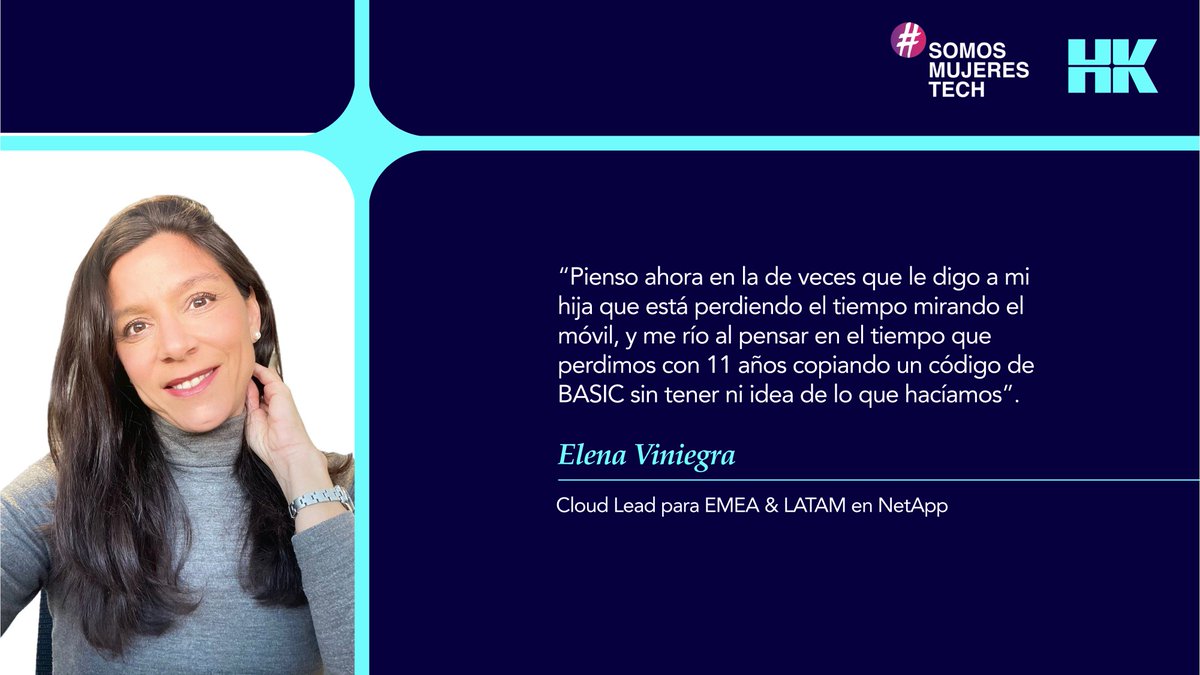 En #SomosMujeresTech, Elena Viniegra, Cloud Lead para EMEA &amp; LATAM en <a href="/NetApp/">NetApp</a> rememora las tecnologías de su infancia y nos reta a pensar: ¿y si la relación de los #niños con la #tecnología hoy no es tan diferente a la de antes? 
Léelo en @disruptores_inn: bit.ly/36eA