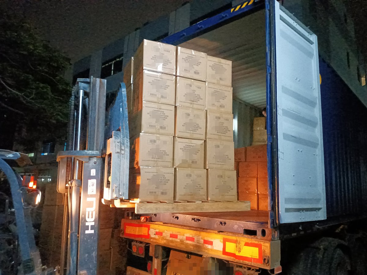 NancyDon171's tweet photo. A 40'feet container loading at our Shenzhen Warehouse, door to door shipping to France🇫🇷

Trucking to seaport, export customs declaration, sea freight France, include import customs clearance,and delivery to customer's warehouse.

nancydon87@outlook.com
Whatsapp: +86 18024257764 https://t.co/PrsT68xrXL