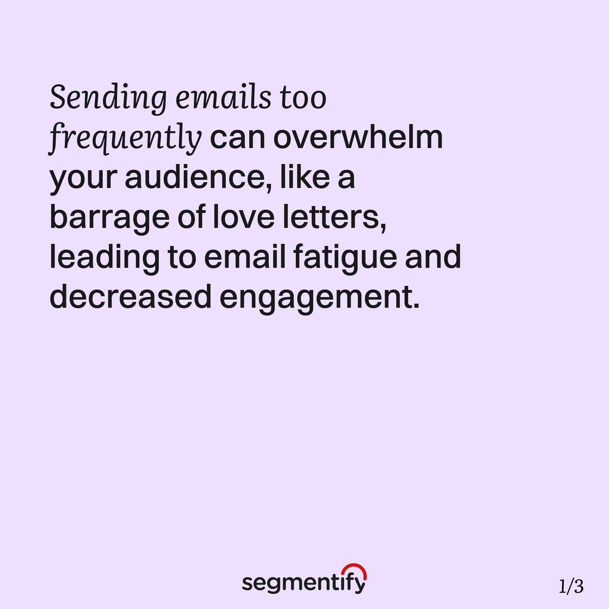 Segmentify tweet media