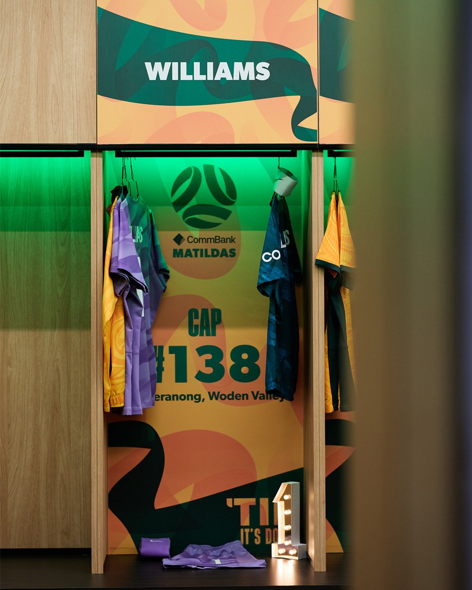 TheMatildas's tweet photo. Thank you, Lyds! 💜

#Matildas #TilitsDone #ThanksLyds @lydsaussie https://t.co/x7QqDpga9O