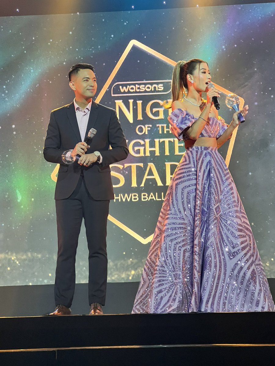 vmgasia's tweet photo. A night with the brightest stars ✨ Migs hosted the 2024 @WatsonsPH Health, Wellness, and Beauty awards! 

#MigsBustos #VMGTalent #HostingPH #HostPH https://t.co/zpfUt0RfDN
