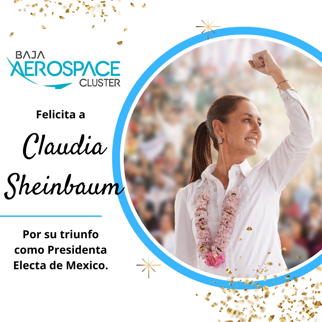 Felicitamos a la <a href="/Claudiashein/">Claudia Sheinbaum Pardo</a> por su triunfo!! Le enviamos un fuerte abrazo desde Baja California!!