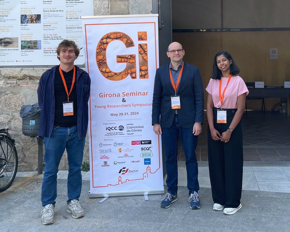 David Ocklenburg (@ocklenburgdavid) on Twitter photo <a href="/GironaSeminar/">Girona Seminar 2024</a> last week was a pleasure. Being part of the young-research-group of <a href="/DavidVanCraen/">David Van Craen</a> <a href="/TU_Dortmund/">TU Dortmund</a> makes me proud; seeing my colleague <a href="/malavikagk_/">Malavika Kalarikkal</a> winning a poste-prize even more. Big thanks to <a href="/grk2376/">GRK2376 "Confinement-Controlled Chemistry"</a> for funding such an inspiring trip. <a href="/GironaSeminar/">Girona Seminar 2024</a> last week was a pleasure. Being part of the young-research-group of <a href="/DavidVanCraen/">David Van Craen</a> <a href="/TU_Dortmund/">TU Dortmund</a> makes me proud; seeing my colleague <a href="/malavikagk_/">Malavika Kalarikkal</a> winning a poste-prize even more. Big thanks to <a href="/grk2376/">GRK2376 "Confinement-Controlled Chemistry"</a> for funding such an inspiring trip.
