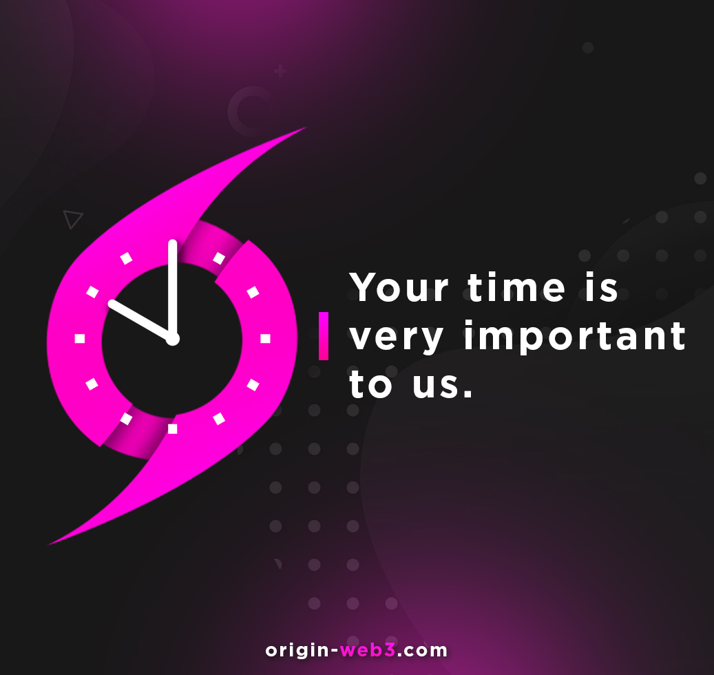 origin_web3's tweet image. Time is very valuable. That is why we work at a rate that beats our competitors.

Feel free to check us out origin-web3.com