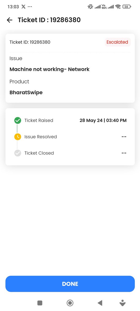 bhaveshrajput's tweet photo. The utmost pathetic customer service where the operators are not even given basic training of understanding the query and blankly reading the script provided by uneducated morons handling the so called 24x7 helpline @bharatpeindia. Awaiting resolution since a week.0responsibility https://t.co/TepkN9n9Bv