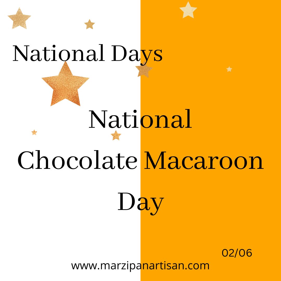 marzipanartisan's tweet image. National Days
Today is National Chocolate Macaroon Day 😋😋
Oh now I do love a Chocolate Macaroon, vegan of course &amp;amp; Mrs Crimbles does some lovely ones 😋😋
#nationalday #macaroons #NationalChocolateMacaroonDay #mhhsbd