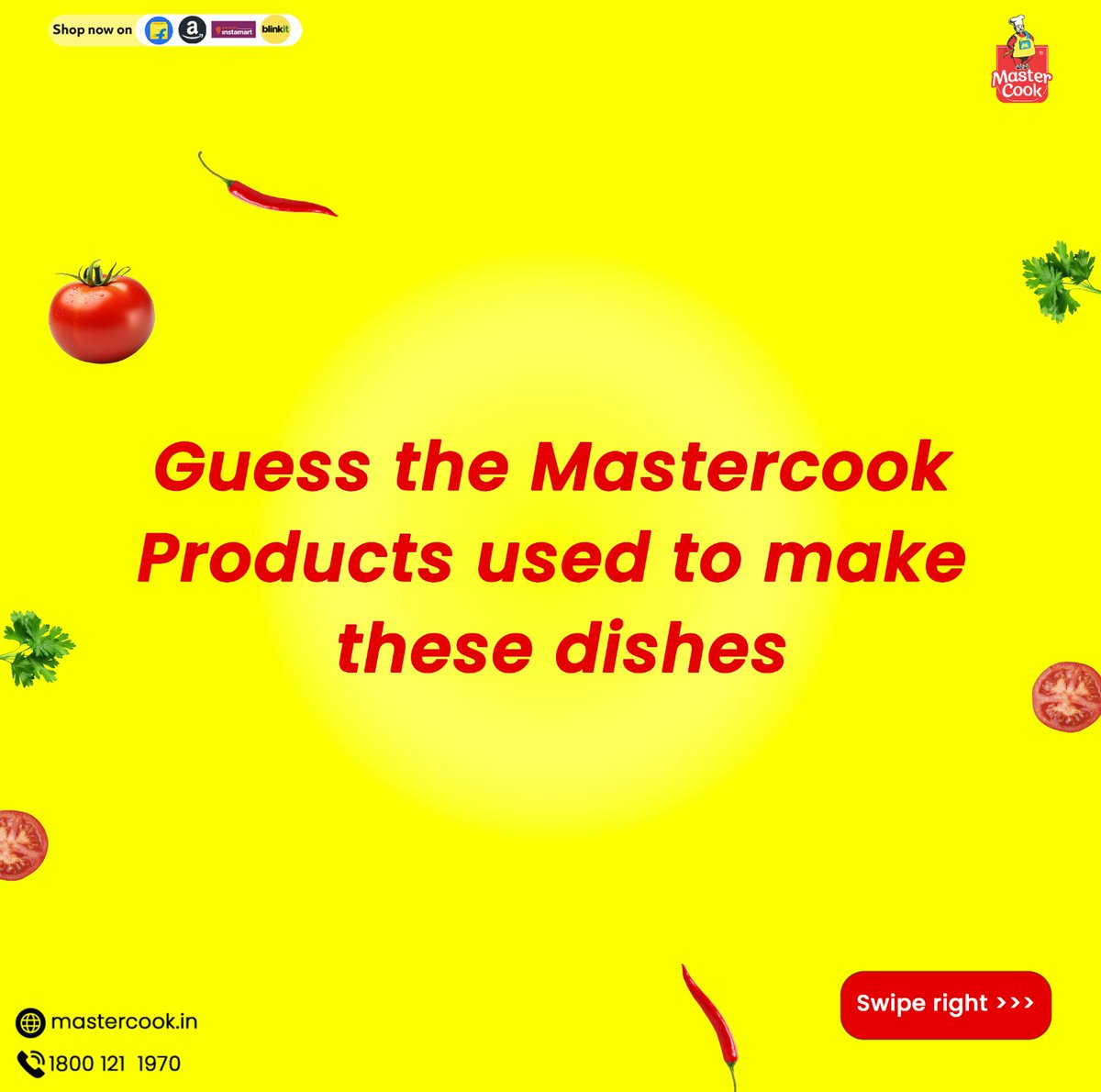 Mastercook_in's tweet photo. Let's see who can guess the key products used to make the following dishes👀

The winner will receive a cash prize of Rs 200/-

Comment below the answers and Stand a chance to win!

#game #braingames #brainteasergames #winners #tests #challenges #riddlesoftheday #gametime https://t.co/kHDxVqqBnZ