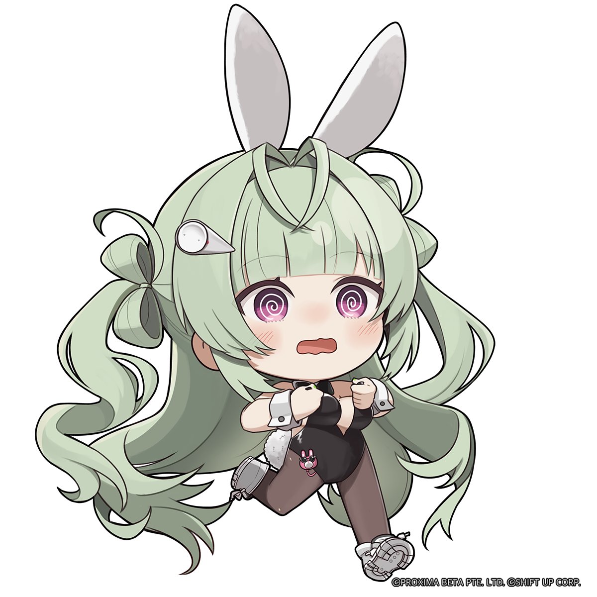 NIKKE_japan's tweet photo. 【SDアイコンプレゼント】
指揮官の皆さまに日頃の応援の感謝を込めて、SDアイコン画像をプレゼントいたします🎁

✔️ソーダ：トゥインクルバニー(CV：#小原好美)

お気に入りの画像を保存して、ぜひアイコンに設定してみてくださいね🐰

#NIKKE #ニケ #メガニケ #ソーダトゥインクルバニー https://t.co/9uBVpqOfzW