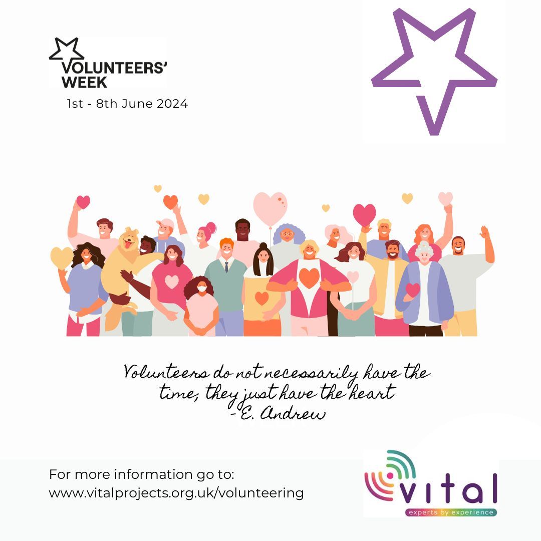 We want to express our sincere gratitude to all the individuals who have volunteered their time and effort with VITAL, both in the past and present. Your dedication and contributions have a profound impact on creating positive change. #Thankyou #VolunteersWeek