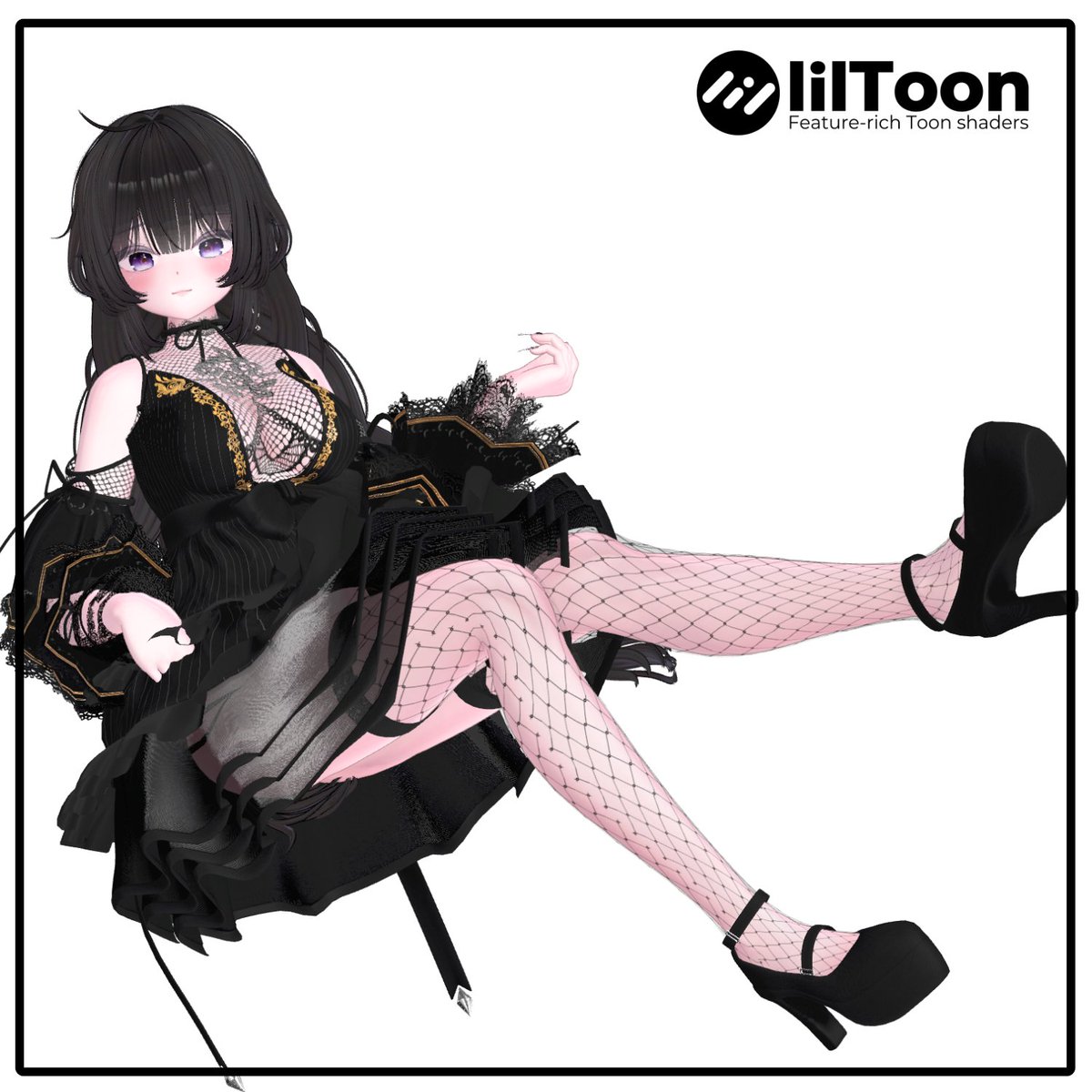 【PB】【 4アバター対応】 Goth 【VRChat想定】
booth.pm/ko/items/58016…

【RT Event】  RT + Follow 해주시는 분   
추첨 3분께 풀세트를 보내드려요 ♥
~ 06. 06 11:00 (KST)

고스로리타콤플렉스
#Overaycloset