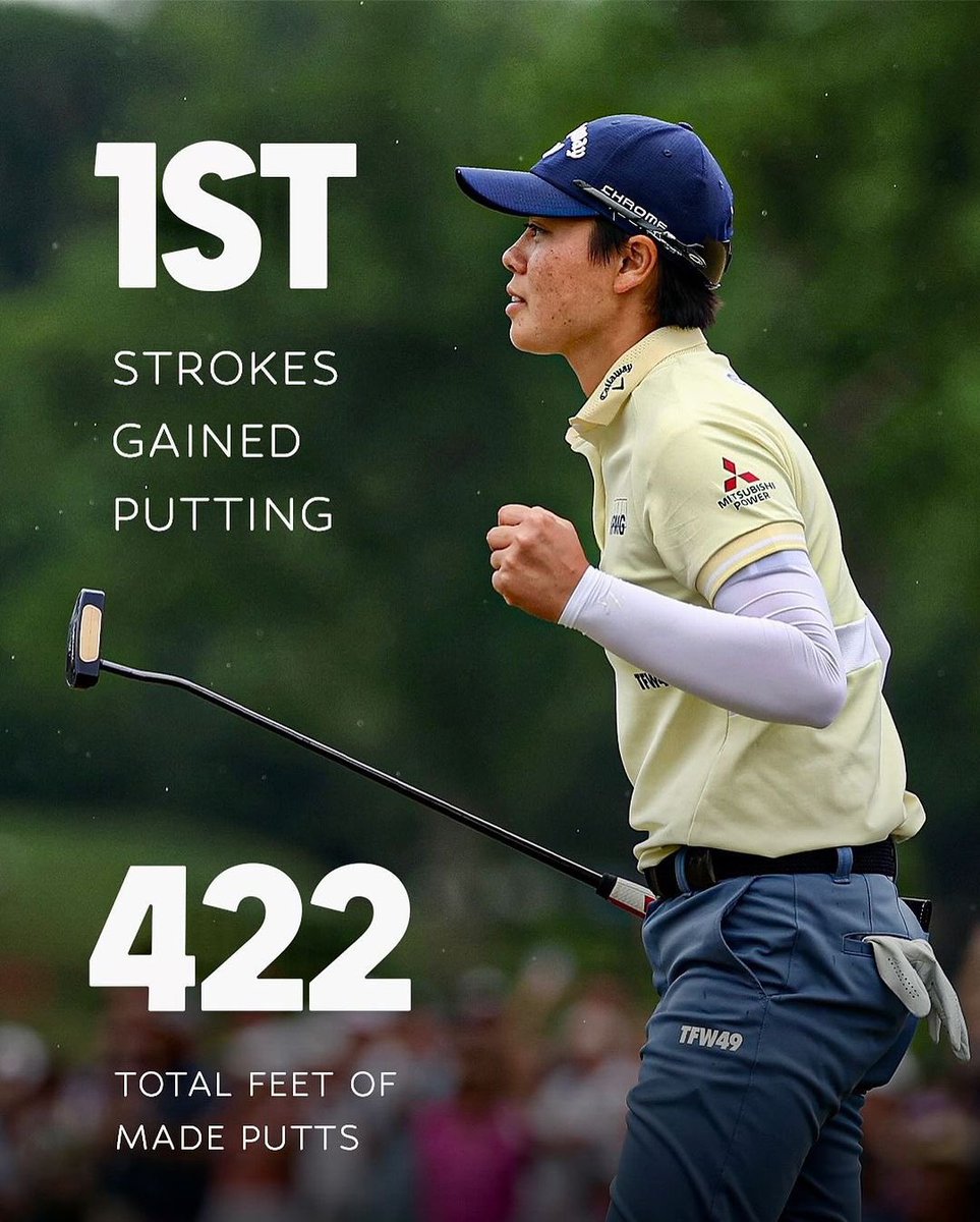 OdysseyGolfTour's tweet photo. Elite performance from start to finish. @SasoYuka_315 had it rolling with her Ai-ONE Milled Three T. 🌀 #PuttSmarter
#Odyssey | #1PutterOnTour | #1PutterInGolf https://t.co/ob76M8VVhL