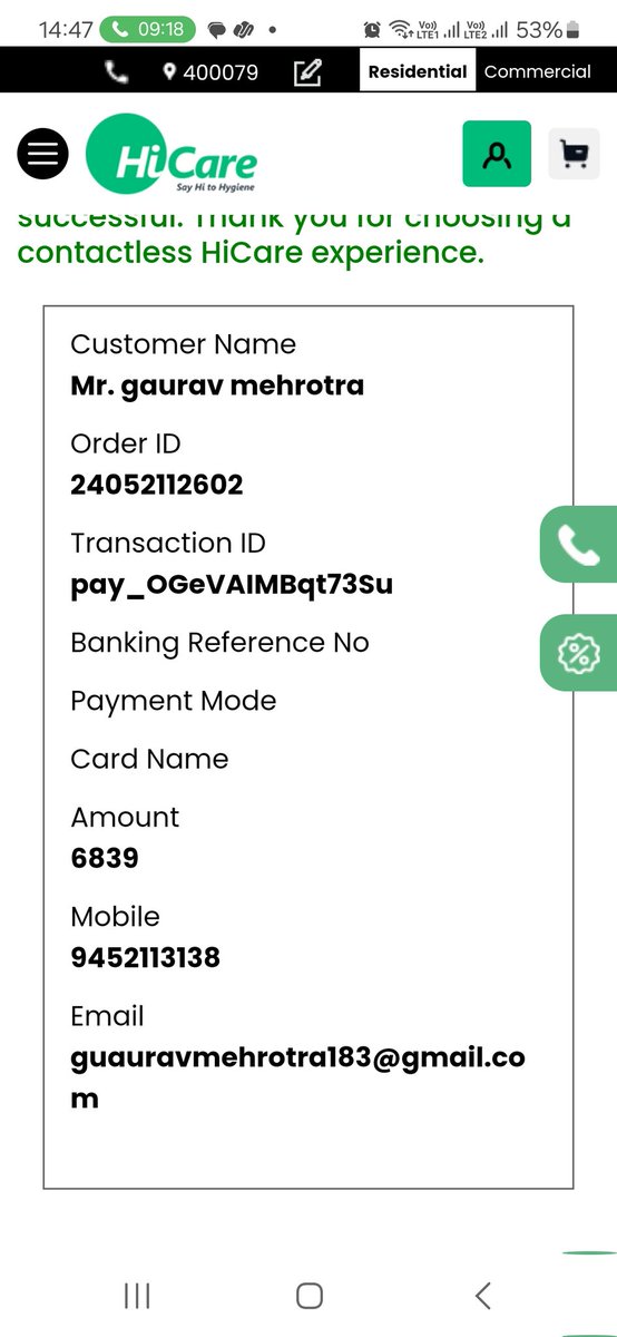 Gauravmad4u's tweet photo. @hicare_services No show for 4D service booked for 2 june 2024 via your customer care . No proper reply also when i tried to reach your customer support team . Very disappointed by the overall response from Hi care team https://t.co/L8gPBbtUhz
