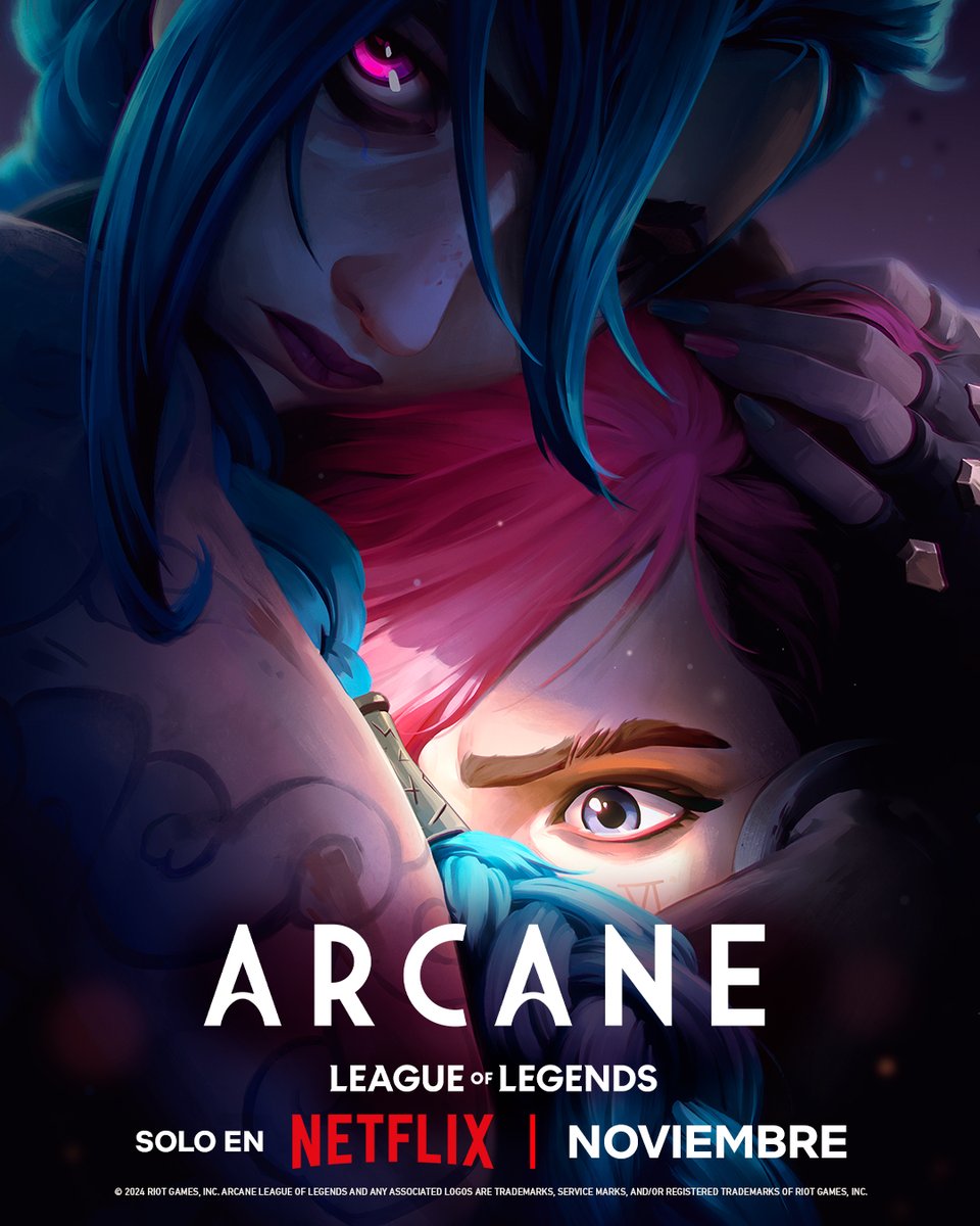 Nada permanece muerto. #Arcane vuelve este noviembre 🩷💙