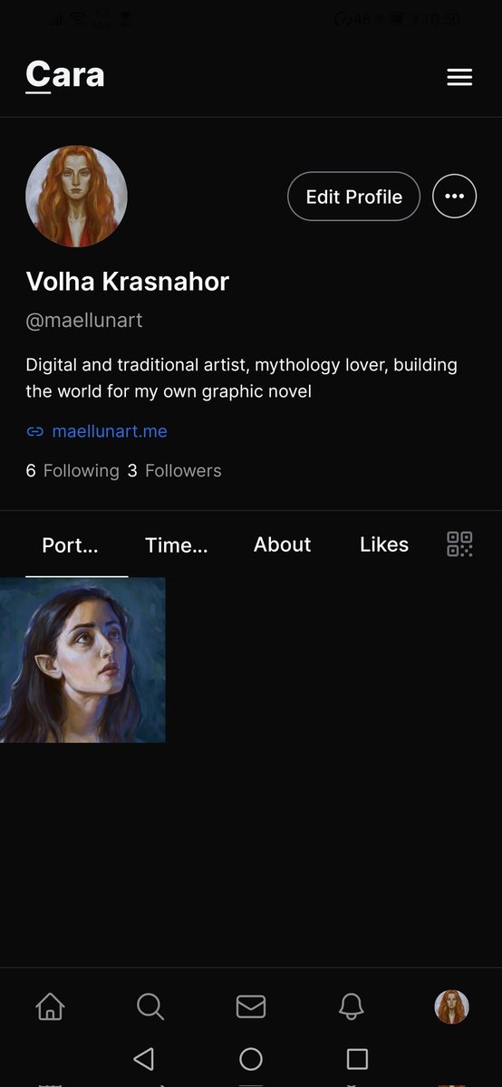 I also have account on Cara so If you want to follow me you can do it here
You can find a link in my profile above