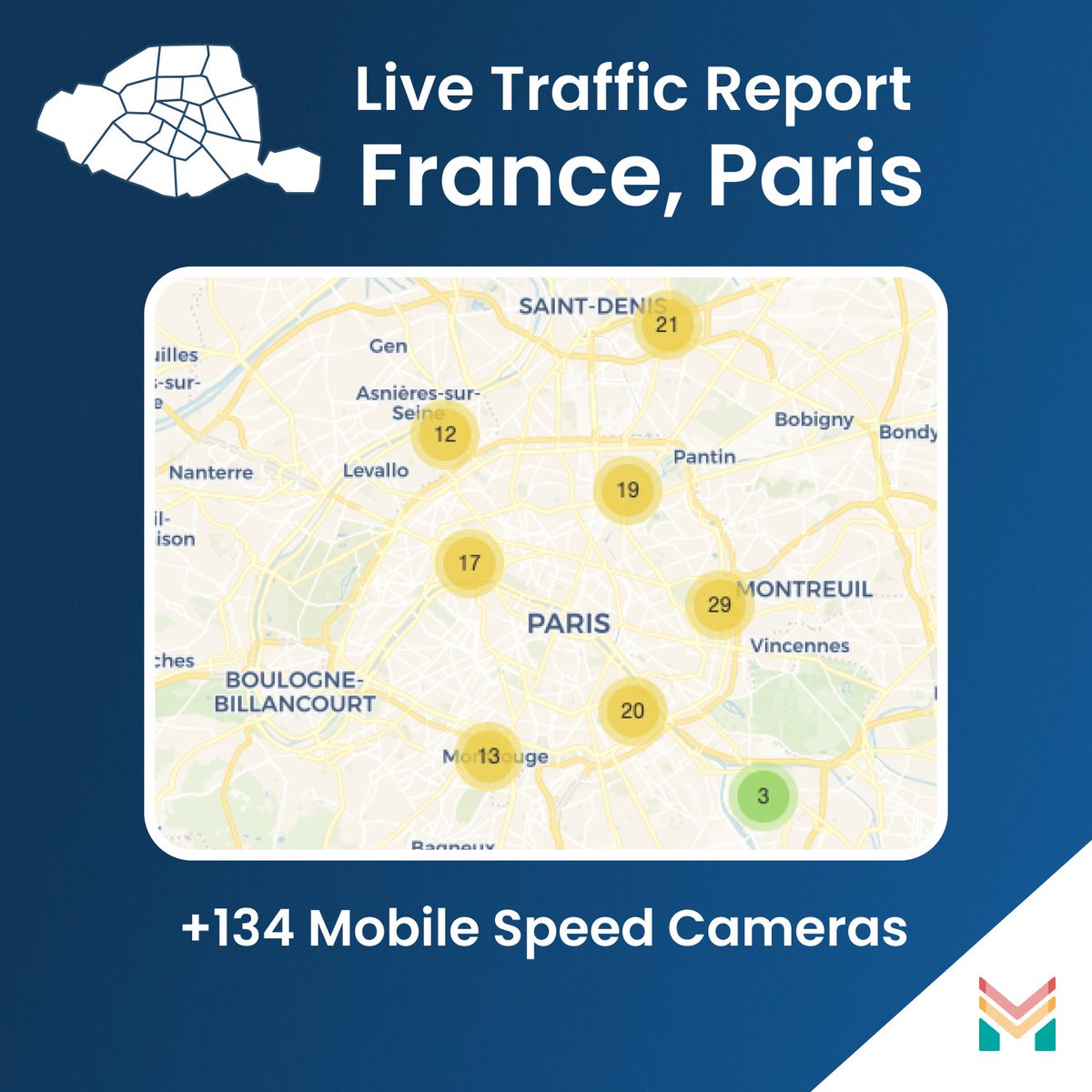 MapMetrics's tweet photo. π This is mind-blowing! π€―
HUGE shoutout to our #Mapsters in #Paris! π«π·
The #SpeedCamera adding feature just launched 3 days ago, and they've already located and verified over 134 mobile speed cameras in the #French capital. πΈ
These are only #Android users; the new update for #iOS is launching soon! π±
#MapMetrics is more than just a #DriveToEarn app; you help the community with their travels and improve the app together. Built by the community, for the community! ππͺ