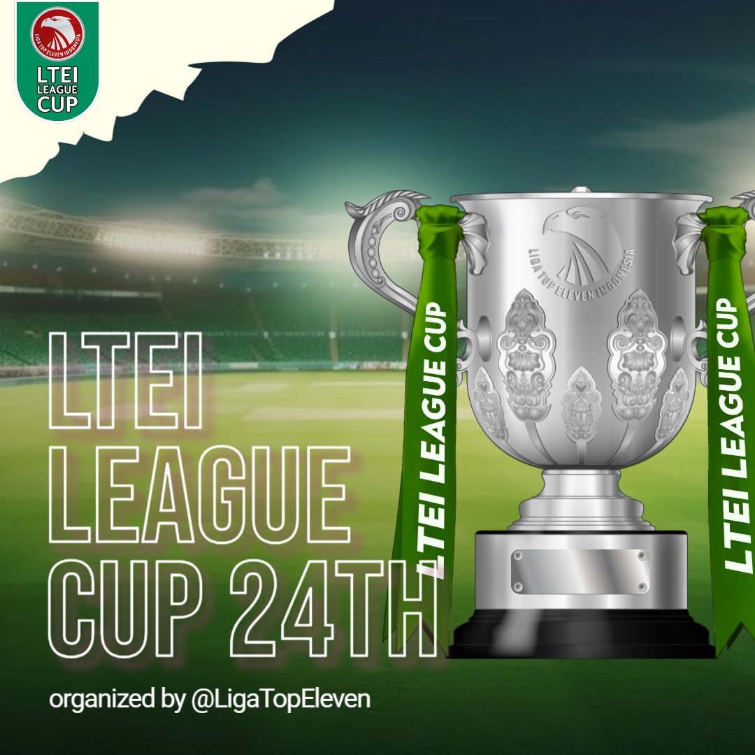 LTEILeagueCup's tweet photo. Kita mulai lagi dengan LTEI League Cup edisi ke 2โฃ4โฃ
28 tim peserta 2 divisi teratas @LigaTopEleven saling berebut kemenangan demi kejayaan disini๐ฅถ
Ikut terus thread ini utk update pertandingannya๐ https://t.co/L6bJRk2CQm