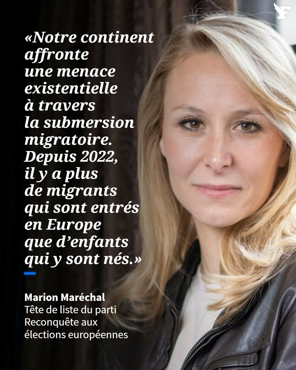 «Ce qui se joue, bien au-delà de Reconquête, c'est la survie de la France, de sa souveraineté et de son identité.» → l.lefigaro.fr/GJ5