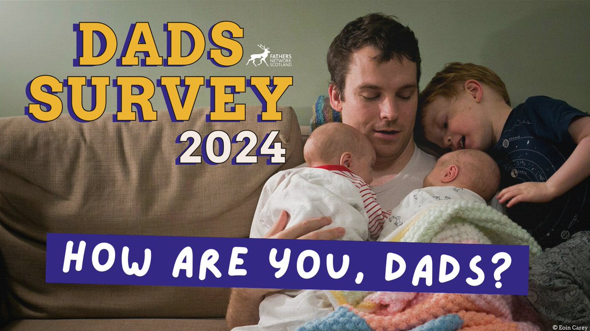 🚨DADS OF SCOTLAND - WE NEED YOUR HELP🚨 The voices of dads often goes unheard and unnoticed but you can speak up for fatherhood by taking a few minutes to share your experiences! Can you spare 5 minutes to take part? Share Your Voice ⬇️ fathersnetwork.wufoo.com/forms/fns-dads…
