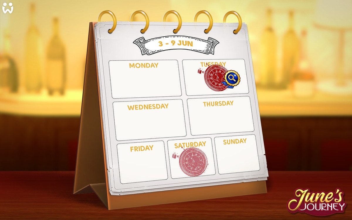 Hey Detectives! We've got an exciting week ahead in the lounge! Check out the weekly schedule below.

Tuesday, June 4th: Time Rush (2x League Points)
Saturday, June 8th: Scene Shift

Have fun!