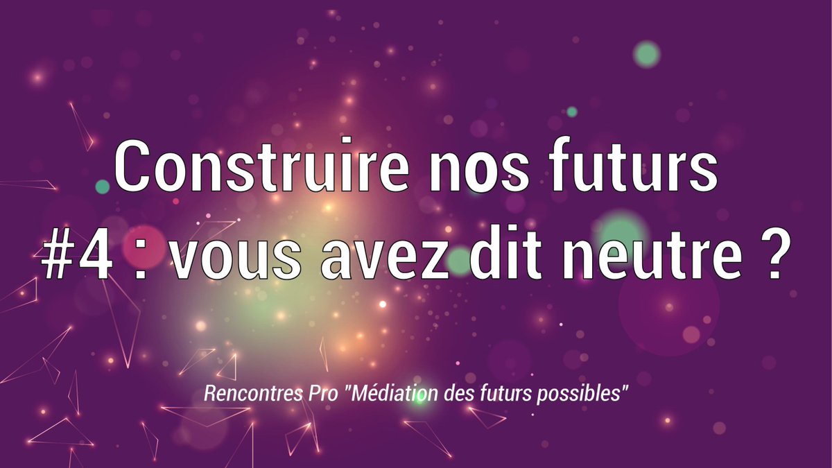EstimMediation's tweet photo. 📌J-7 #RencontresPro #futurspossibles
La #neutralité en #médiation, c’est quoi ? Pourquoi ? Est-ce possible ?
Avec :
- Thomas Arciszewski, chercheur en psychologie politique
- @NinadesJardins, responsable de la prog. au @QuaiDesSavoirs
Inscriptions 👉https://t.co/IHG8Kgriml https://t.co/jiQiwEJwgG