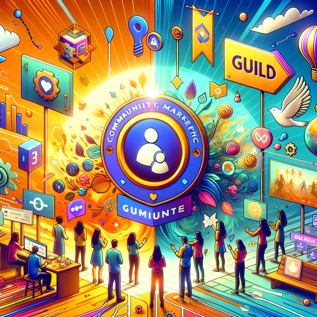 dbadge_official's tweet photo. Choose your guild, find your passion! Whether it's the Community, Marketing, or Research Guild, #Dbadge offers a place for everyone. Contribute at your own pace and help us drive the future of Web3! π #JoinOurGuilds https://t.co/bLJtqRlKmD