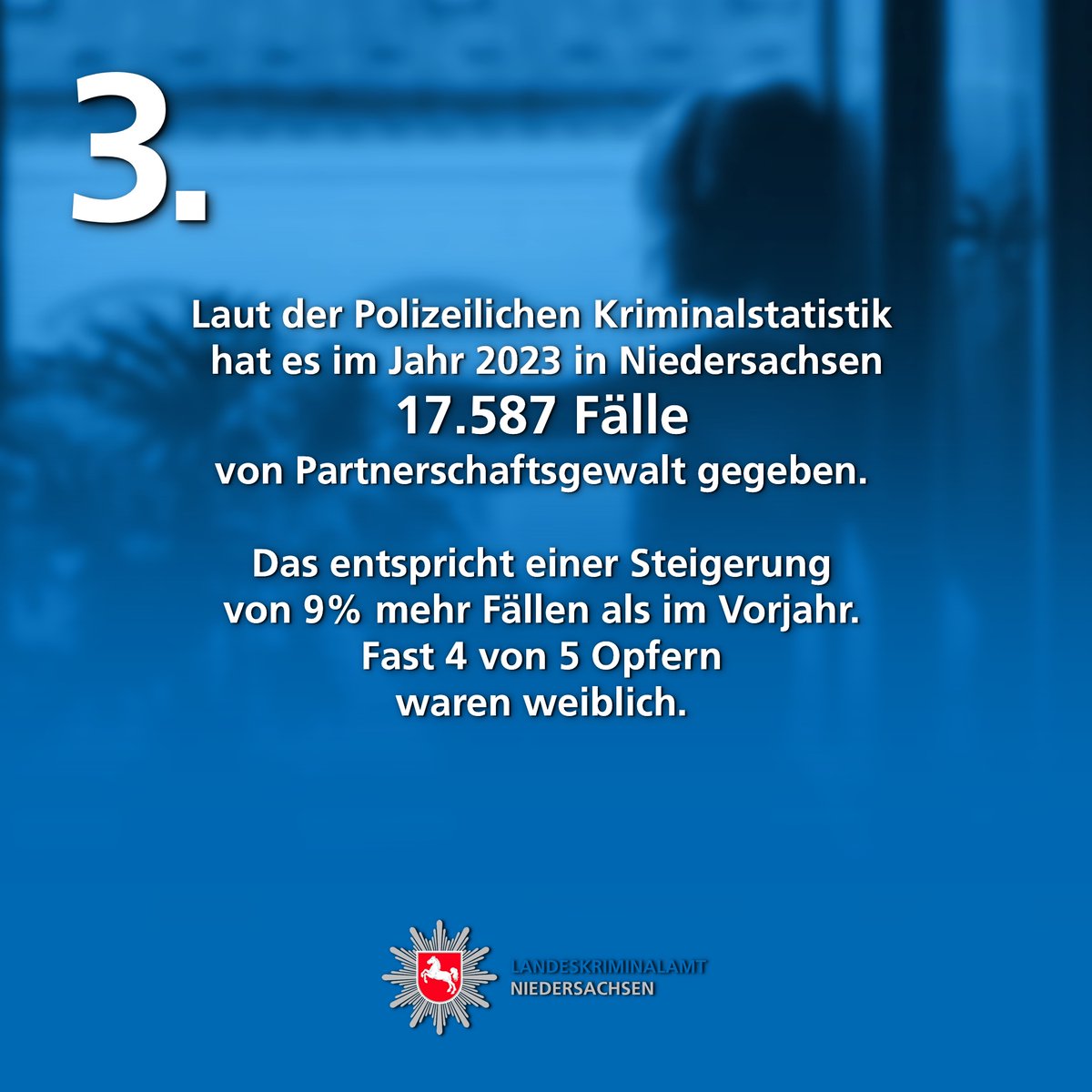 Körperverletzung, sexueller Übergriff, aber auch Beleidigung, Bedrohung und vieles mehr…
(Ex-) Partnerschaftsgewalt hat viele Gesichter und kann sich in verschiedenen Straftatbeständen äußern. Häusliche Gewalt ist KEINE Privatsache! 
#herzschlag #polizei #prävention
